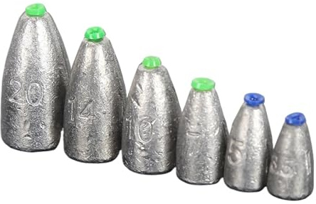 10 Stück/Lot 2 g, 3,5, 7, 14, 20 Bleigewichte for Angeln, Meeresblei, Werkzeugzubehör(14g)