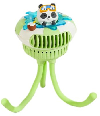 Genérico Ventilador Portátil Para Cochecito | Ventilador de 3 Velocidades con Pinza para Silla de Auto Infantil | Accesorio Silencioso Para Viajes Cuna Silla Auto Ruedas Camping Dormitorio