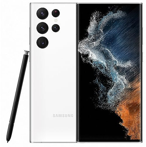 SAMSUNG Galaxy S22 Ultra 128 GB / 8 GB RAM S908 6,8 pollici 5000 mAh bianco