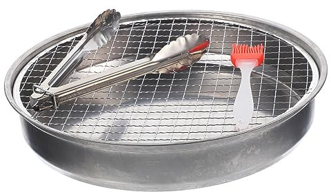 Kisangel Barbecue Portable Au Pour Camping Extérieur Gril Réchaud Jetable Gril De Voyage Léger Et Facile à Utiliser