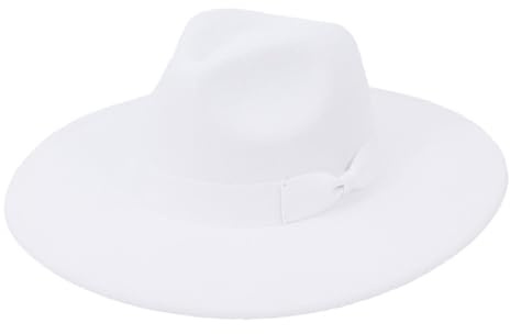 NOAMED Fengyan Hut 2021 Winter Herbst Damen Elegant Retro Filz Fedora Hut Große breite Krempe Frauen Hüte Hochzeit Kirche Kleid formelle Hut