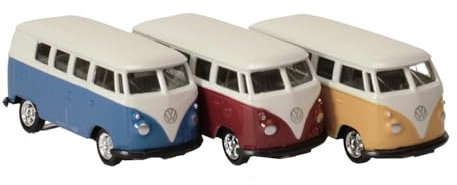 Out of the blue VW Bulli Modellauto