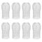 Treki 8pcs Crapaudine de Gouttière Filtre Gouttiere en Métal Garde de Gouttière Filtres de Gouttière Aluminium pour Maison Avant Toit Fossé Égout Contre Les Feuilles Toiture