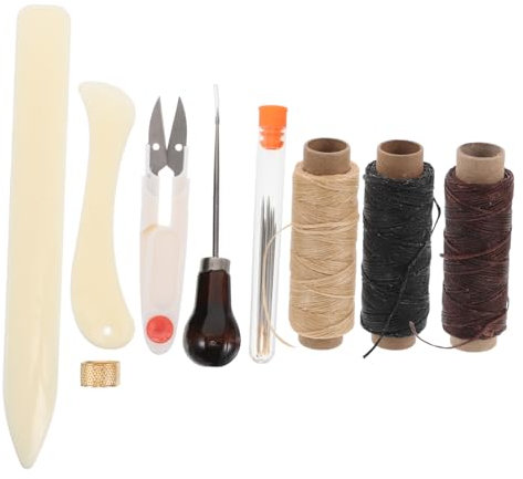 HAPINARY 1satz Diy Lederwerkzeugset Für Anfänger Buchbindewerkzeuge Nähset Für Leder Handwerkswerkzeuge Für Buchbindung Vielseitige Ledernähwerkzeuge Komplett Für Kreative Projekte
