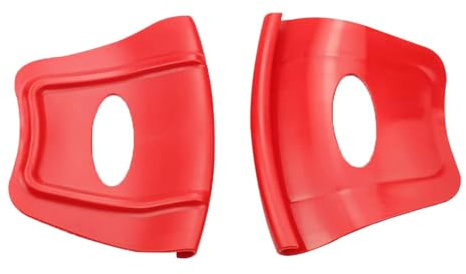 CLKE 2Pcs Wheel Rim Protector, Rim Protectors, Rim Shields Guards, for Tire Changer and Motorcycle Mounting, ATV Motorcycle Tyre Installation(Red)