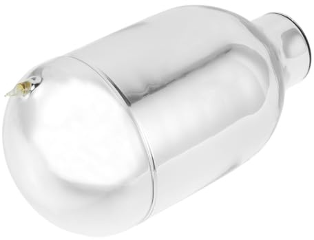 VICASKY Bottiglia Termica con Interno in Vetro da Isolante per Bevande Calde Flacone Portatile Piccolo per Ufficio e Casa Compatibile con Bollitori per Acqua Calda