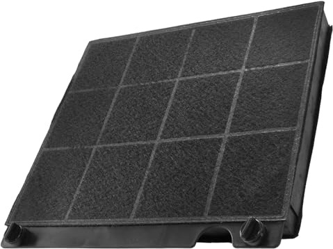 (2 Part) Type 15 Carbon Charcoal Cooker Hood Filter Compatible for Elica Type 15 Models 210x230x30mm Odour Grease Control Replacement 9029793818 Kitchen Extraction Filter (1 Pack)