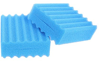 INGVIEE 2 Stück Kompatibel Blau Grob Filterschwamm für Sunsun CBF-350 CBF-350B CBF-350C CBF-550 Teich Filter
