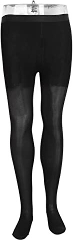 Delaman Collant elastici a compressione, collant elastici a compressione alleviano il dolore da 15 a 20 mmHg Collant elasticizzati neri comodi e sottili per viaggi a casa(L)