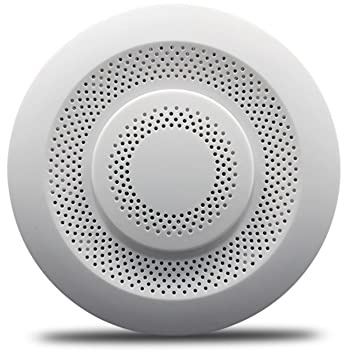 Yklhsocneg Tuya Wifi Monitor de calidad del aire Detector de CO2 Formaldehído VOC CO2 CH2O Temperatura Humedad Detector, Wifi
