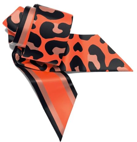 Wilhelmina Louise 100% Seide Seiden Tuch Seidenschal (LEO LOVE PEACH)