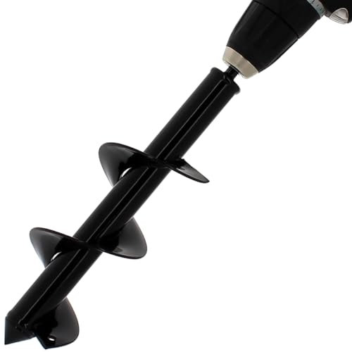 GT Market Forêt tarière Ø 8 cm pour perceuse et visseuse - Longueur 30 cm