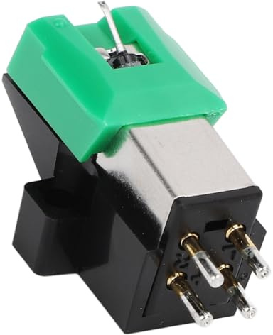 VM95E Dual-Moving-Magnet-Plattenspieler-Tonabnehmersystem, Aluminium-Nadelstangen-Magnet-Plattenspieler-Eingabestift, 0,4 X 0,7 Mil Runde Nadel