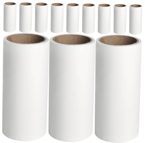 SEWOART 16pcs Hair Stick Lint Roller Refills Pet Hair Remover Brush Convenient and Portable Lint Roller for Home Use