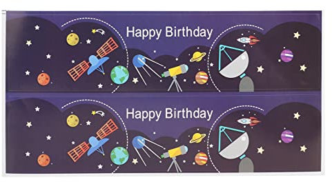 70 Stück Wasserflaschen-Aufkleber, Weltraum-Wasserflaschen-Aufkleber, Flaschenverpackungen, Wasserfeste Flaschenetiketten, Personalisierte Partydekorationen, Weltraum-Wasse