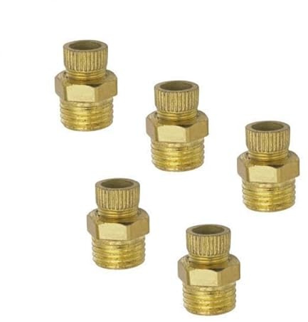 predolo 5x Valve de Vidange de Compresseur D'air, 5 Pièces, Installation Facile, Robinet de Vidange Externe