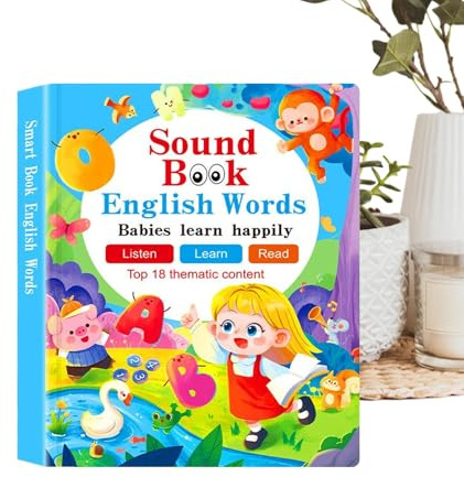 Niesel Libri Parlanti,Lezioni Interattive Per Bambini - Giochi Educativi Parlanti Per Bambini Sviluppo del Linguaggio
