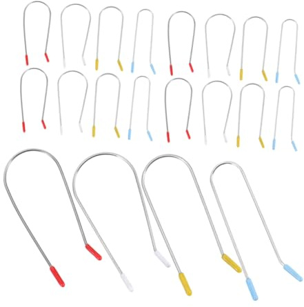 IWOWHERO 32 Stück Teiliges Hot Roller Clips Ersatzklemmen Schnell Erhitzbare U förmige Haarklammern für Vielseitiges Lockenstyling Hitzeschützende Curling Pins Geeignet für Haartypen und