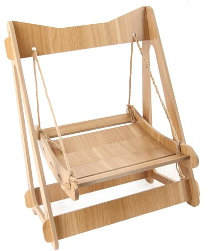 Cama Columpio para Mascotas, Hamaca Suave para Gatos, Práctico Desmontaje e Instalación, Gatos y Perros Pequeños, 1 Juego Incluido (Generickfs47dctxh-230324AH02-2)
