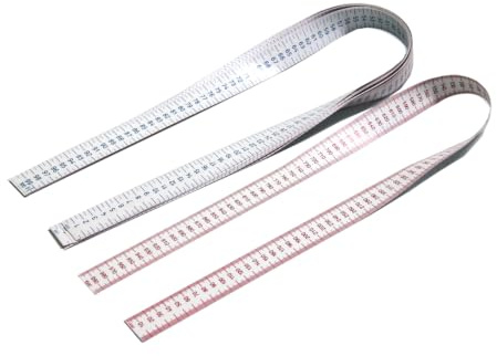 WISSNER® RE-Plastic Maßband 100 cm (10 Stück) – Mathe