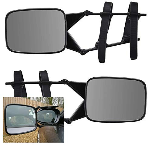 UKB4C Milenco Falcon Safety Pair Convex Wide View Towing Mirror - Caravan Motorhome