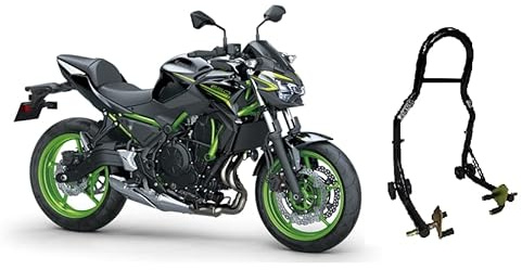 Cavalletto alzamoto alza moto per alzare sollevare la ruota anteriore della del Kawasaki zeta z650 z 650