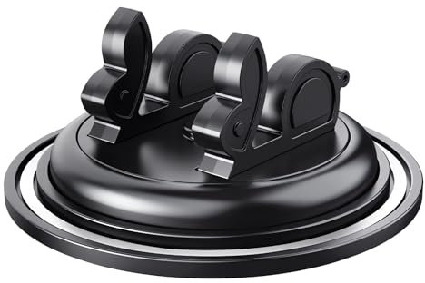 XiJiefa Porte Telephone Voiture Support Telephone Voiture Car Phone Pare Soleil Holder 360° Rotación Support Smartphone pour Support téléphone Voiture Smartphone 4.0-7.0pouces (Noir)