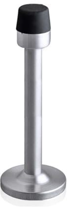 FOVAOK Anti-Collision Stainless Steel Door Top Bathroom Rubber Door Stopper Glass Anti-Collision Door Suction(L -120mm)