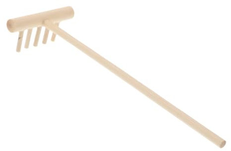 YARNOW Râteau pour Bac à Sable Mini Râteau pour Jardinage Outil De Nivellement De Sable Manuel