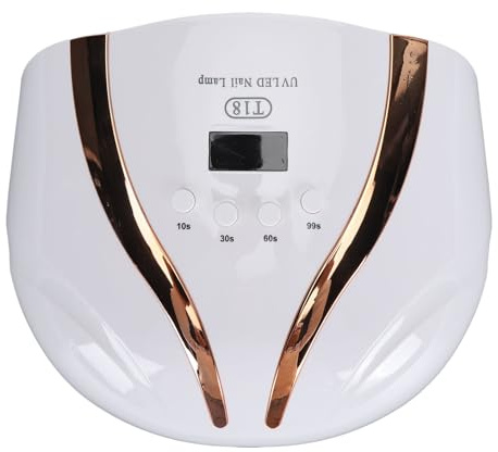 Naroote Lampada per Unghie, Luce per Unghie UV Professionale per l'uso del Salone in Casa (Spina europea)