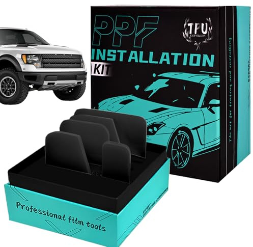 Espátula para Película de Ventana - Rasqueta para Envolver Vehículos,Herramienta de Detallado para Autos Camionetas Motos Uso Comercial Exhibición Minorista Escaparates Espejos Baños