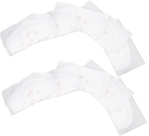 FIXOSHEE 50pcs Disposable Breast Pads Nursing Mat for Mothers Waterproof and Breathable Non-Woven Fabric Breastfeeding Pads Prevent Milk Leakage White