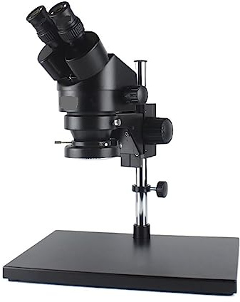 Industrial Binocular Stereo Microscope 3.5x-90x Magnification with 56 Adjustable LED Lights for Phone Soldering Repair - Easy to Use