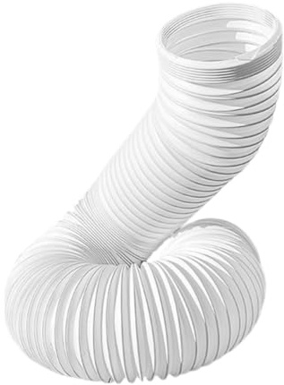 Manguera de aire acondicionado portátil: reemplazo de manguera de aire acondicionado flexible universal, tubo ajustable a prueba de fugas para el hogar, sala de estar, ventana, RV, tienda de campaña,
