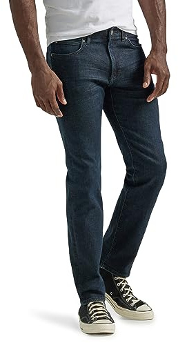 Lee För Män Jeans Performance Series Extreme Motion Slim Straight Leg Jeans Extreme Motion performance Series performa, Zander, 34W / 32L