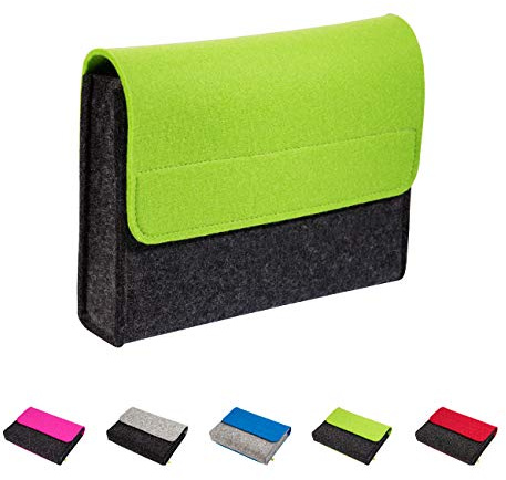Wala Schwangerschaft und Stillzeit Taschenapotheke gefüllt mit 9 Naturheilkunde-Arzneimitteln, Tasche handgemacht aus echtem Filz (grün), inklusive Wala Ratgeber Schwangerschaft und Stillzeit