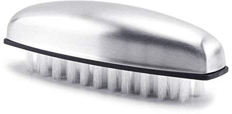 Handwaschbürste Edelstahl-Handreinigungsbürste Kleine Nagelbürste Fingernagelbürste Handbürste Handwaschbürste Massagebürste Reinigungsbürste Zwei in Eins