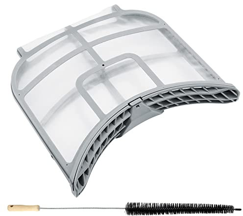 ADQ73373201 - Filtro de pelusa para secadora LG y Kenmore, DLEX9000V DLEX8000V DLEX8000W DLGX5001V DLEX5000V DLGX8001W DLEX8100V DLEX5000W DLEX5005K ADQQ73373201 73373 2 cepillos limpiadores de trampa