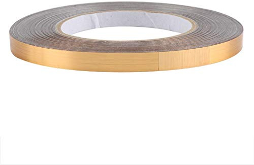 HERCHR Keramikfliesen Zierleiste Selbstklebend Bodenband Dichtband, 50m Furnier Kantenband, Selbstklebende Bodenbänder, Zierstreifen Wasserdichte Ziernähte Für Decken Wände Türen Ziernähte