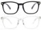 CCVOO 2 pack Lesebrillen damen herren mit blaulichtfilter Augenoptik Brille Lesehilfe für Damen Herren