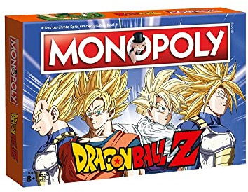 Winning Moves - Monopoly - Dragon Ball Z - Brettspiel - Alter 8+ - Deutsch
