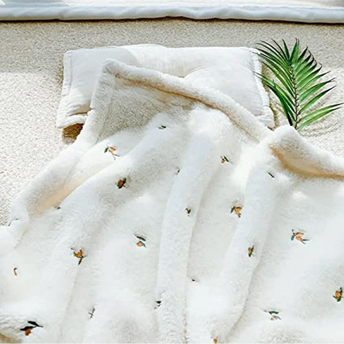 Moltondecke, Baumwolle, Neugeborene, Pucktuch, Bär, Oliven, Rosa, Anime-Druck, weich für die Haut, Unisex, Kleinkind, Geschenk, 125 x 90 cm (Oliven)