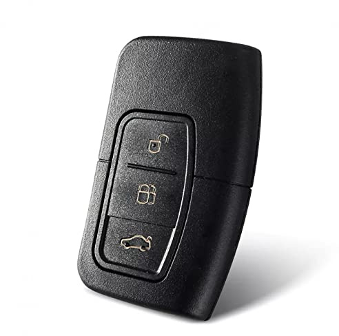 3-Tasten-Fernbedienung, faltbar, Autoschlüssel, Hülle, Hülle, Gehäuse für Ford C-Max Focus MK2 Kuga Mondeo Galaxy HU101 Blade