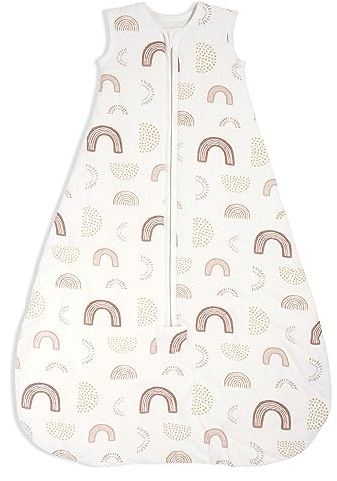 aden + anais Babyschlafsack, 100% Baumwolle, tragbare Einschlagdecke für Mädchen & Jungen, atmungsaktiv & perfekt für den Winter, TOG Bewertung 2.5, Keep Rising 0-6 Monate