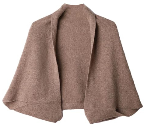 Scialle Lavorato A Maglia Da Donna In Lana 100% Morbido E Caldo Cardigan Mantello Avvolge Spalla Collo Sciarpe Multifunzionali In Pashmina