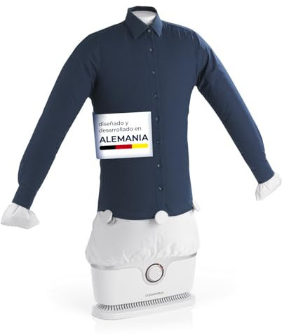 CLEANmaxx Ferro da stiro automatico per camicie PRO | Sostituisce il ferro da stiro, l'asse da stiro e la vaporiera | Ferro da stiro per camicie, bluse e camicie | Innovativo ed efficiente