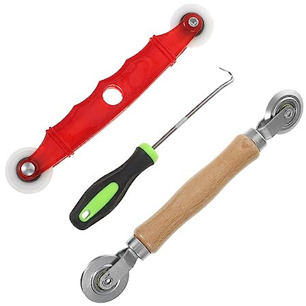 jojofuny 1 Satz Siebscheibe drücken Haken zum Entfernen des Bildschirms bildschirm reparatur kit Bildschirmreparatur-Toolkit Fensterbildschirm-Tool Aluminiumlegierung Suite Nutte Zubehör