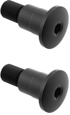 eMagtech 2 piezas CNC adaptador de espejo retrovisor extremo barra manillar motocicleta adaptador aleación de aluminio compatible con Yamaha MT125 MT07 MT09 MT10 XSR700 XSR900