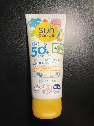 SUNDANCE Sonnencreme Kids, MED ultra sensitiv, LSF 50+, 100 ml