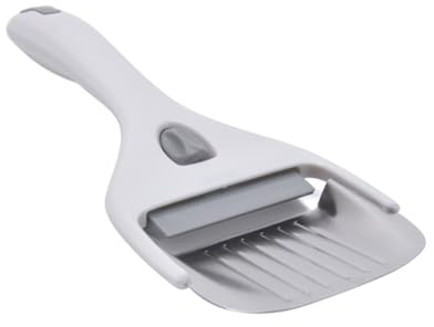 FUNNETOYU Rallador Para Queso y Chocolate Abs Espátula Multiusos Plástico Cortador De Queso Mango Ergonómico Uso Cocina y Blandos Pala Para Pizza y Pasteles